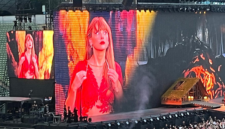 Taylor Swift im Olympiastadion (©Foto: privat)